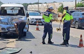 Trafik kazası: 1 yaralı