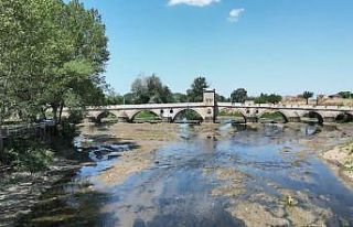 Tunca Nehri’nde kuraklık alarmı