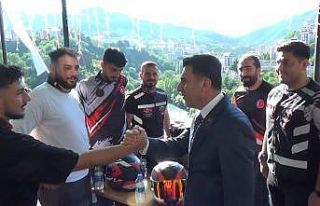 Tunceli’de bayramlaşma programı