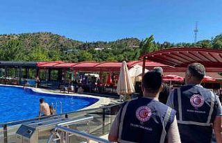 Tunceli’de havuzlu işletmelere denetim