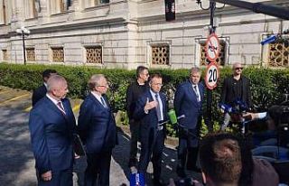 Ukrayna ve Rusya heyetleri Çırağan Sarayı’ndan...