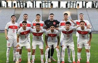 Ümit Milli Takım, Karadağ ile 1-1 berabere kaldı.