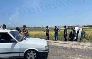 Uşak’ta iki araç çarpıştı: 5 kişi yaralandı