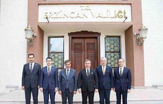 Vali Aydoğdu, başka illere atamaları yapılan kaymakamları...