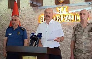 Vali Canalp: "Son 3 yılda Batman sokaklarından...