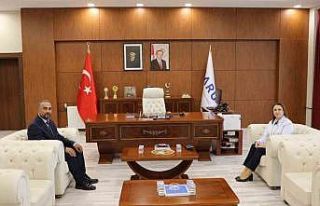 Vali Nurtaç Arslan, Rektör Akkaya’yı ziyaret...
