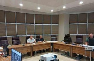 Vali Toraman Ayvacık yangınını Dardanos Yangın...