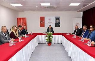 Vali Toros, Aile ve Sosyal Hizmetler İl Müdürlüğünde...