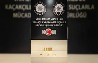 Van’da 30 milyon TL değerinde 7 kilo altın ele...