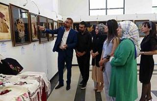 Van’da unutulmaya yüz tutmuş sanatlar sergisi...