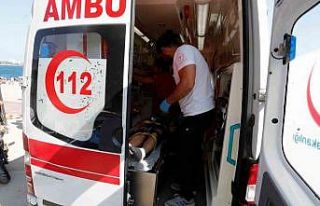 Varyanttan aşağı atılan scooter 15 yaşındaki...