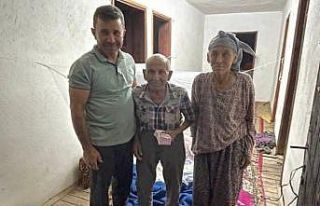 Yangında 80 bin lirasını kaybeden yaşlı adamın...