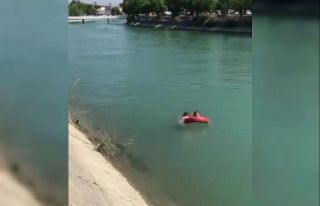 Yeğenini kurtardı, kendi boğularak can verdi