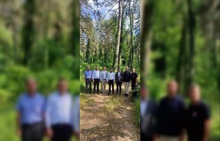 Yenice’de Gençlik Kampı için saha çalışmaları...