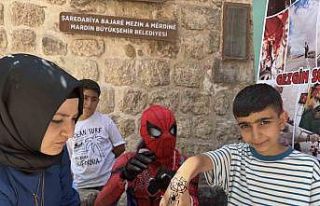 Yerli örümcek adamın 64’üncü durağı Mardin...