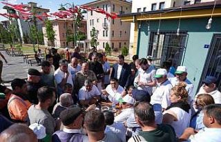 Yılmaz, Kuzeyşehir Çay Bahçesi’ni hizmete açtı