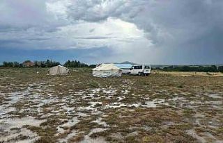 Yozgat’ta şiddetli yağış sele neden oldu