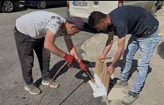 Yüksekova Devlet Hastanesi otoparkı yenilendi