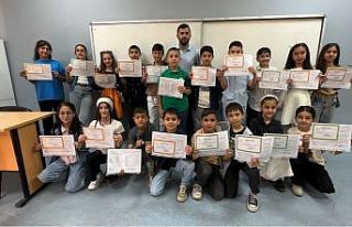 Yüksekova’da karne heyecanı