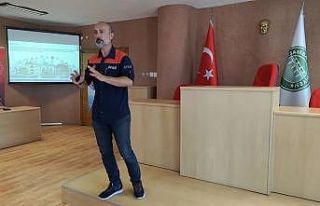 Yükümlülere yönelik doğal afetler semineri