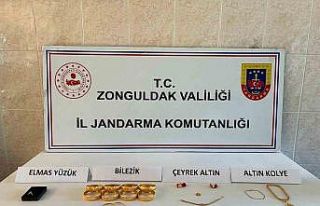Zonguldak’ta çalınan ziynet eşyaları Bolu’da...