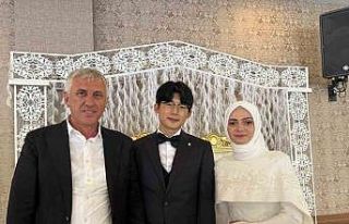 11 bin kilometrelik aşk Of’ta nikahla taçlandı