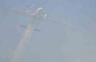 30 kilometre çapında yayılan yangında bin 306...