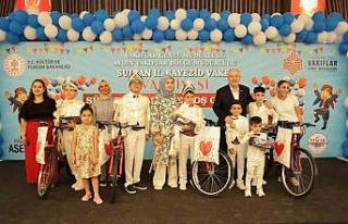 529 yıllık vakıf geleneği gereğince 117 çocuk...