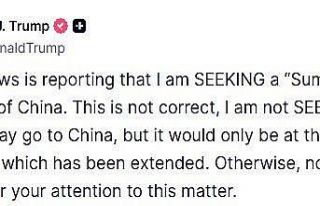 ABD Başkanı Trump Çin Devlet Başkanı Xi ile toplantı...