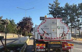 Adıyaman Belediyesi’nden yaz aylarında yeşil...