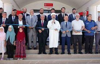 Adıyaman’da deprem sonrası yapılan cami ve Kur’an...