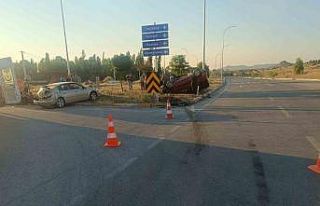 Afyonkarahisar’da trafik kazası: 9 kişi yaralandı