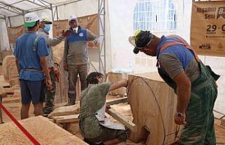 Ahşap Heykel Festivali coşkuyla devam ediyor