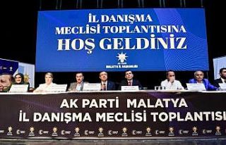 AK Parti Malatya Teşkilatı, İl Danışma Meclisi...
