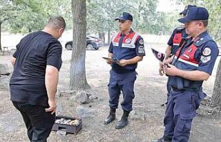 Aksaray jandarma orman yangınlarına karşı teyakkuzda