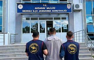 Aksaray’da 9 yıl hapis cezası olan şahıs JASAT’tan...