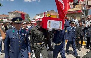 Aksaraylı şehit Özkan Özkanlı dualarla son yolculuğuna...