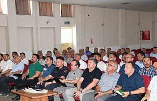 Alaçam’da Muhtarlar Toplantısı