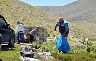 Alanya’da yaylalara katı atık toplama hizmeti...