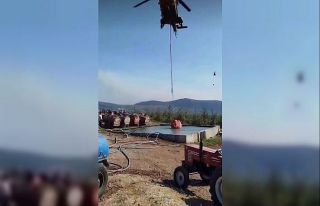 Alev savaşçısı pilotların gözünden Bursa yangınlarına...