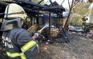 Alevlere teslim olan ahır ve samanlık kullanılamaz...