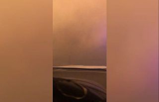 Alevlerin arasındaki dehşet anları kamerada