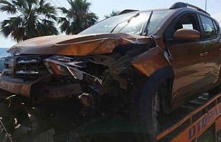 Alkollü sürücü peş peşe kaza yaptı