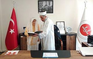 Alman vatandaş Mudanya’da Müslüman oldu