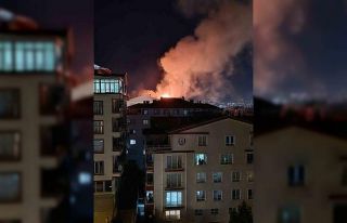 Ankara’da çatı katı yangını
