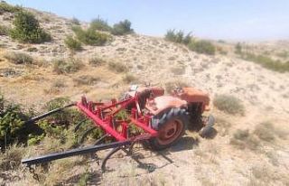 Ankara’da traktör devrildi: 1 ölü