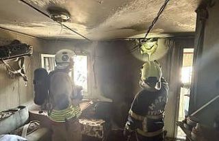 Antakya’da konteyner yangını