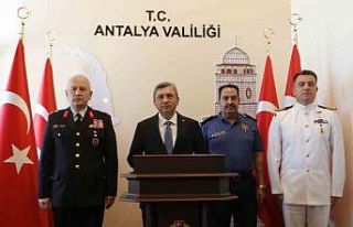 Antalya Valisi Şahin: "Antalya’da son bir...