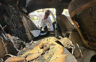 Antalya’da iş adamının lüks otomobiline saldırı
