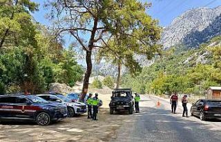 Antalya’da safari araçlarına denetim: 4 araç...